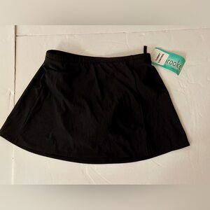 Rooke Black Swim Skirt